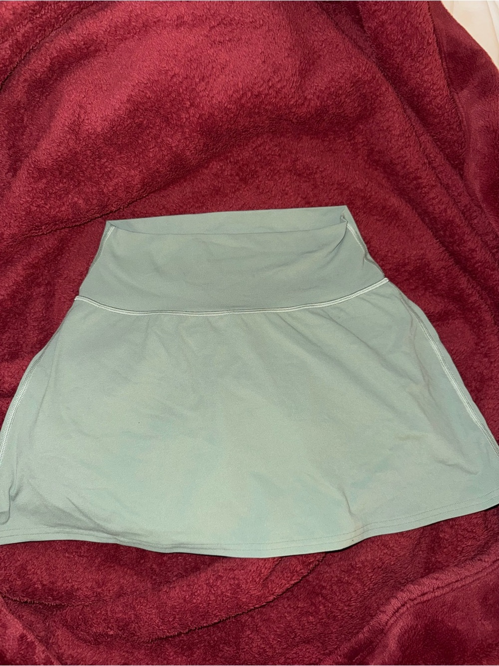 lululemon athletica Mint Green High-Waist Active Skirt